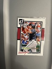 2014 Donruss Baseball Ryan Zimmerman Press Proof 49/99 NO-54