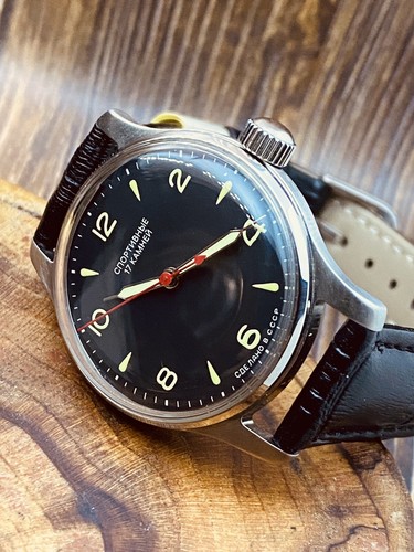 Vintage Watch USSR SPORTIVNIE Soviet Sport Wristwatch Pobeda Mechanical 2608 - Picture 8 of 24