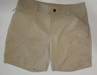  Duluth Trading Co Breezeshooter 7'' Shorts Khaki Size Ten NWOT