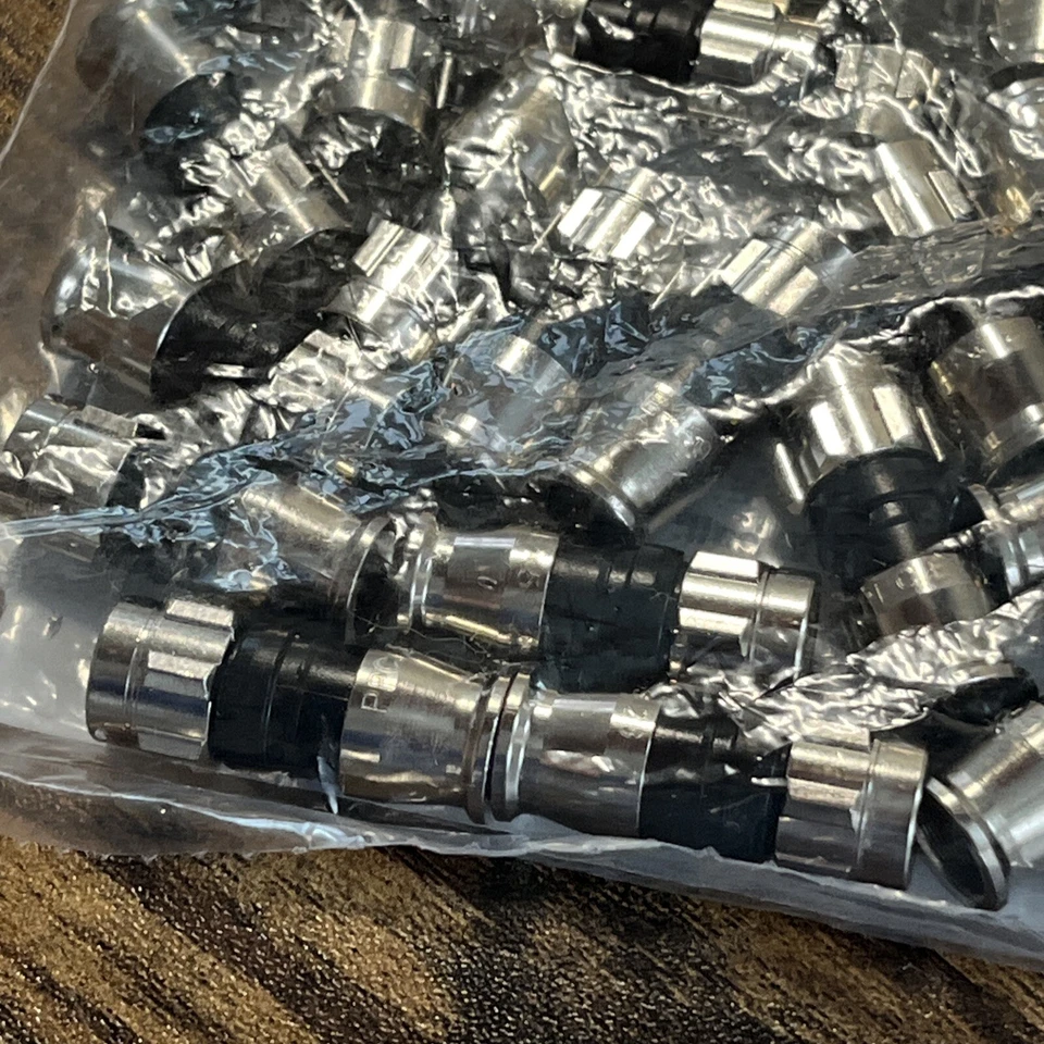 1000 PPC Belden EX59PLUS-X RG59 Cable Compression Connectors - Image 4 of 4