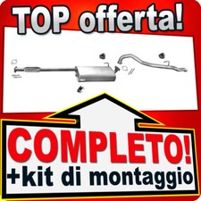 Scarico Completo per OPEL FRONTERA A 2.5 TDS LWB 5-porte anche SPORT 96-98