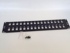 2U 32-Port Keystone Patch Panel Steel 