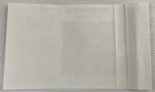 Crowded House Debut Music Cassette Tape TC-ST-240555 Capitol 1986 Original - Picture 14 of 24