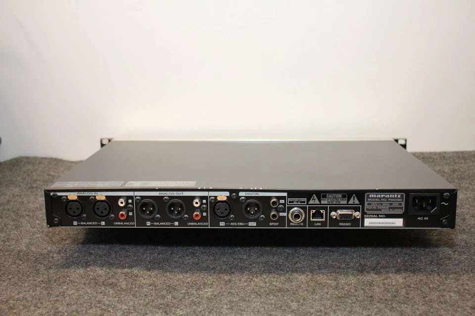 MARANTZ NETWORK SOLID STATE RECORDER PDM580 . - Image 2 of 3