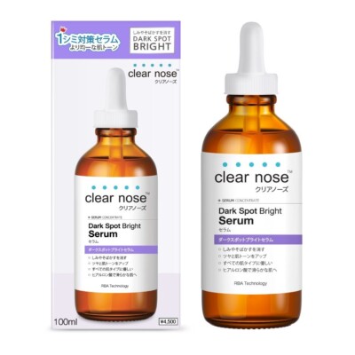 Clear Nose Dark Spot Bright Serum 100 Ml Fast Absorb Boost Radiance
