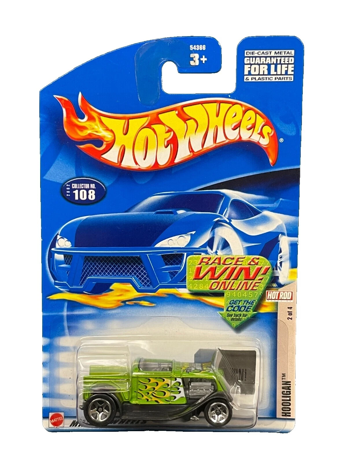 Hot Wheels Blue Card 1:64 Scale Vintage Manufacture Diecast Cars, Trucks & Vans