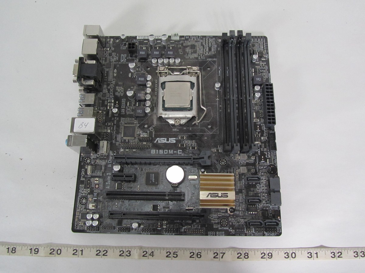 Asus B150M-C Motherboard w/ Intel Core i5-6500 CPU 3.20Ghz | eBay
