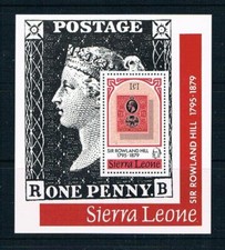 Sierra Leone - 1974 - Sir Roland Hill - Mini Feuille - SC 462 [SG MS621] MNH E5