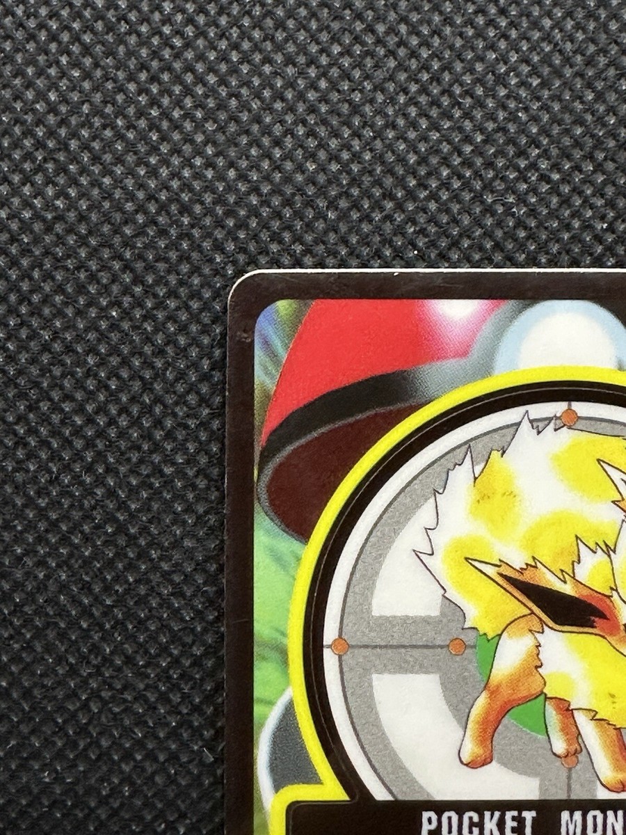 Flareon No. 136 Japanese sealdass Pokemon sticker Bandai Nintendo