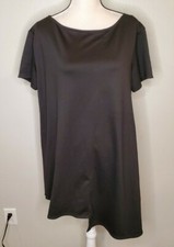 Alice & UO Urban Outfitters Medium Tunic Dress Black Short Sleeve