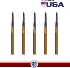 5 Pcs Dental Endodontic Tungsten Carbide Burs Set FG Endo-Z Zekrya 21mm Drill