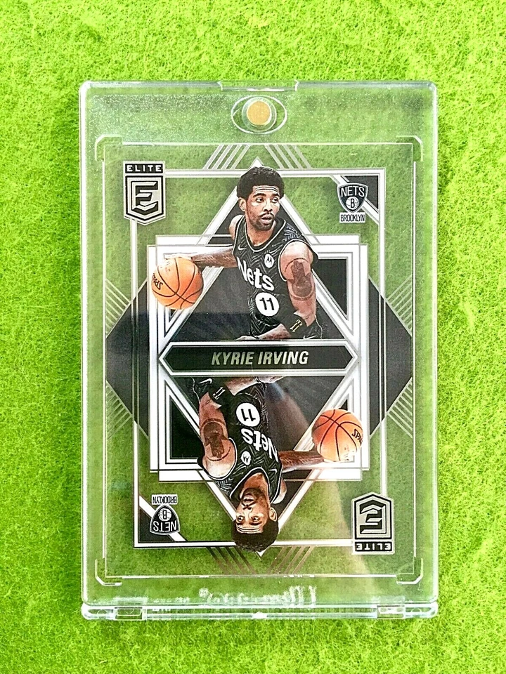 KYRIE IRVING CLEAR CARD JERSEY #11 NETS  2021-22 Donruss Elite DECK Kyrie Irving