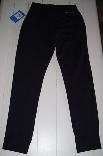 Girls Columbia Black Pink Thick Warm Faywood Fleece Jogger Sweatpants M 10-12 - Picture 2 of 2