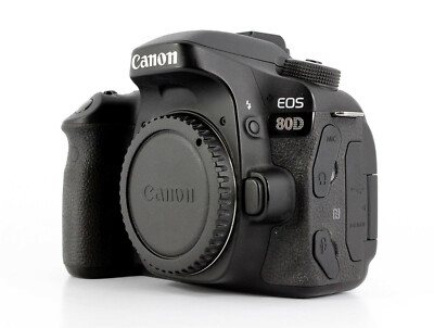 【she】CanonEOS 80D Canon EOS 80D DSLR Camera, 24.2MP, 18-55mm Lens, Full HD