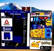 9 Boys Size S Boxer Breifs 67 GET ALL AT ONCE, BOUGHT TOGETHER