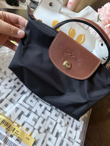 LONGCHAMP Le pliage Mini Bag Pouch In noir/black