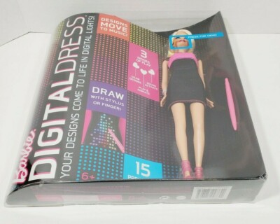 NEW 2013 Digital Dress Doll w/ LED Dress Lights Up Barbie NEW 2013 Digital Dress Doll w/ LED Dress Lights Up Barbie
