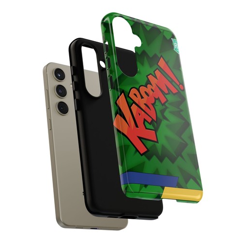 Phone Case, iPhone 16, Samsung Galaxy S24, S25, Green Kaboom Rookie - Picture 207 of 255