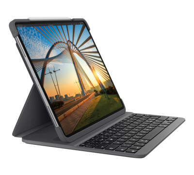 Logitech Slim Folio Pro Tastatur für iPad Pro 12,9'' Skandinavisch QWERTY Bulk