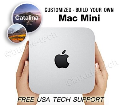 Customized and Upgraded Mac Mini 16GB RAM, 128GB SSD+OS Catalina (2019 OS) Apple
