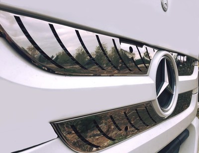Mercedes Axor MP2 Radiator Grille Inside Super Polished Stainless Steel 6 Pcs