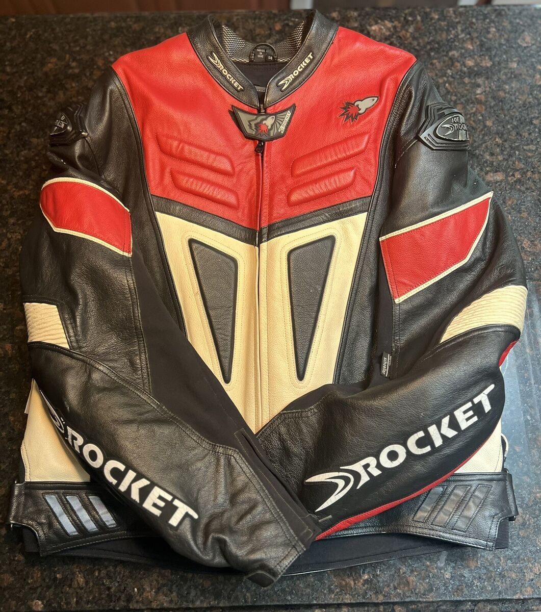 Vintage Joe Rocket Motorcycle Racing Jacket Red/White/Black Vintage Joe Rocket Motorcycle Racing Jacket Red/White/Black