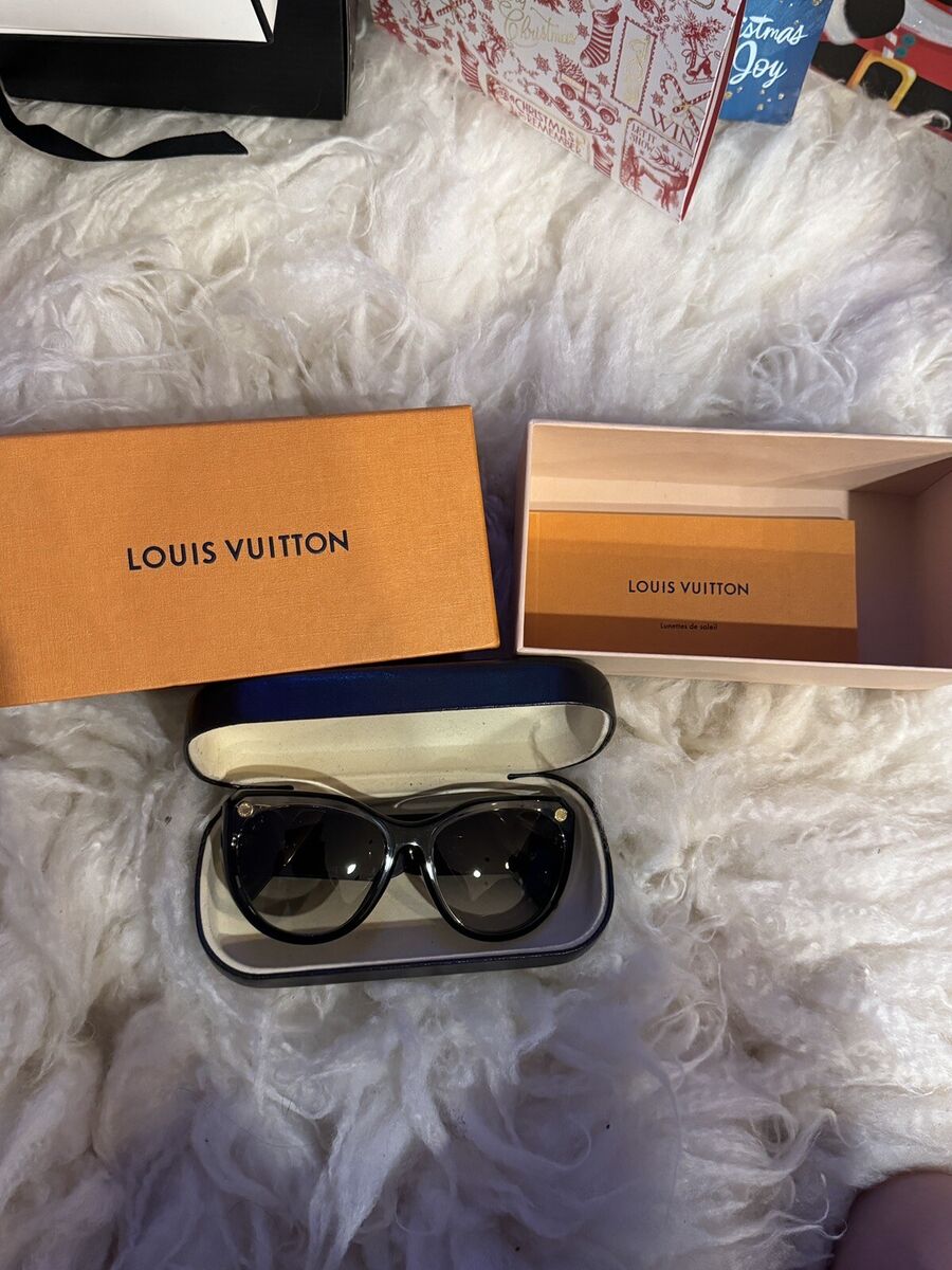 Authentic Louis Vuitton Sunglasses Black Gold Clear My Fair Authentic Louis Vuitton Sunglasses Black Gold Clear My Fair