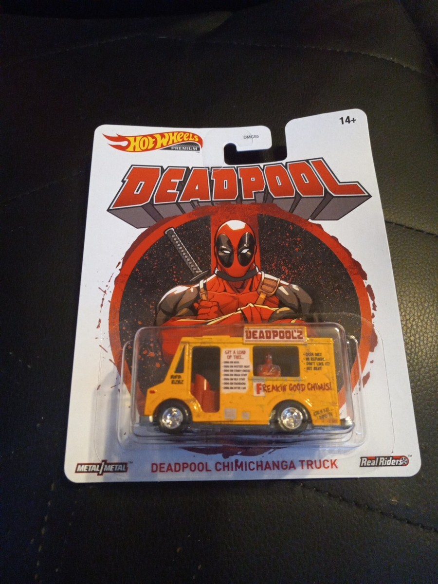 2020 Hot Wheels 1/64 Deadpool Chimichanga Truck Diecast Model