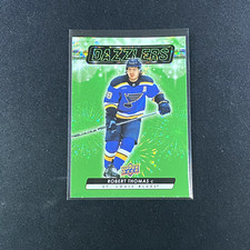 Robert Thomas#DZ-106 Dazzlers Green 2023-24 Upper Deck Extended Series Hockey