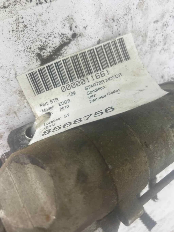 Fits 2007-2018 Ford Edge 3.5L Starter Motor OEM#:HD9Z11002B - Изображение 4 из 4