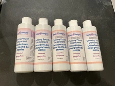 5 Safe n Simple SNS40208 Ostomy Pouch Deodorant Unscented 8 oz