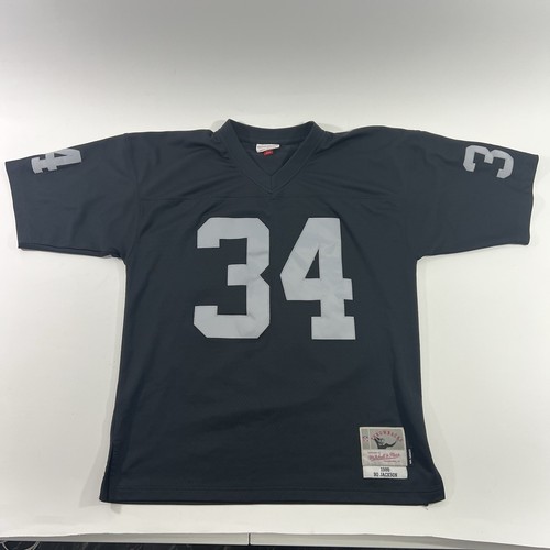 Mitchell & Ness Bo Jackson Oakland Raiders 1988 Legacy Sewn Jersey Gr. L 44
