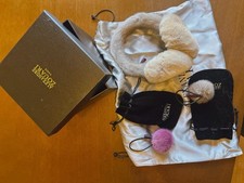 600 Alexandre Zouari Made In France Ear Warmer and Hair Accessory Set