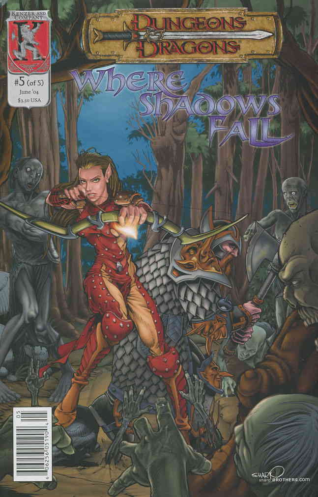 Dungeons and Dragons: Where Shadows Fall #5 VF/NM; Kenzer and Company | Last Iss