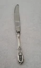 Vintage Wallace Sterling Silver Dinner Knife Pattern:Rose Point