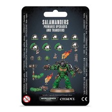 Salamanders: Primaris Upgrades & Transfrs Miniatures - Brand New Sealed