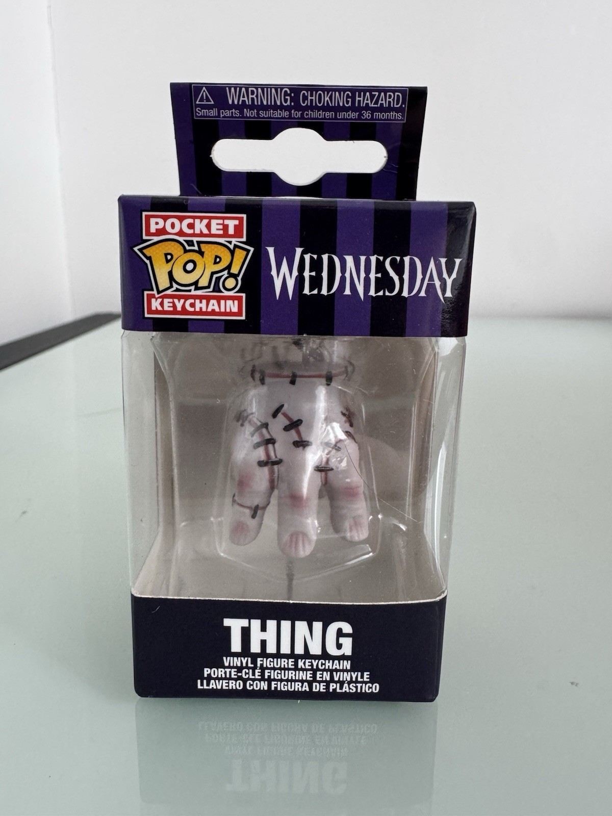 FUNKO POP: WEDNESDAY (TV) - THING KEYCHAIN.