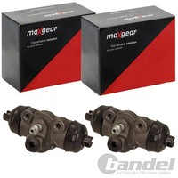 2X Maxgear Radbremszylinder 19Mm Passend FüR Trommelbremse | 19-3500
