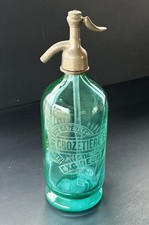 Ancien siphon à eau de seltz  CROZETIER Frères à EXCIDEUIL