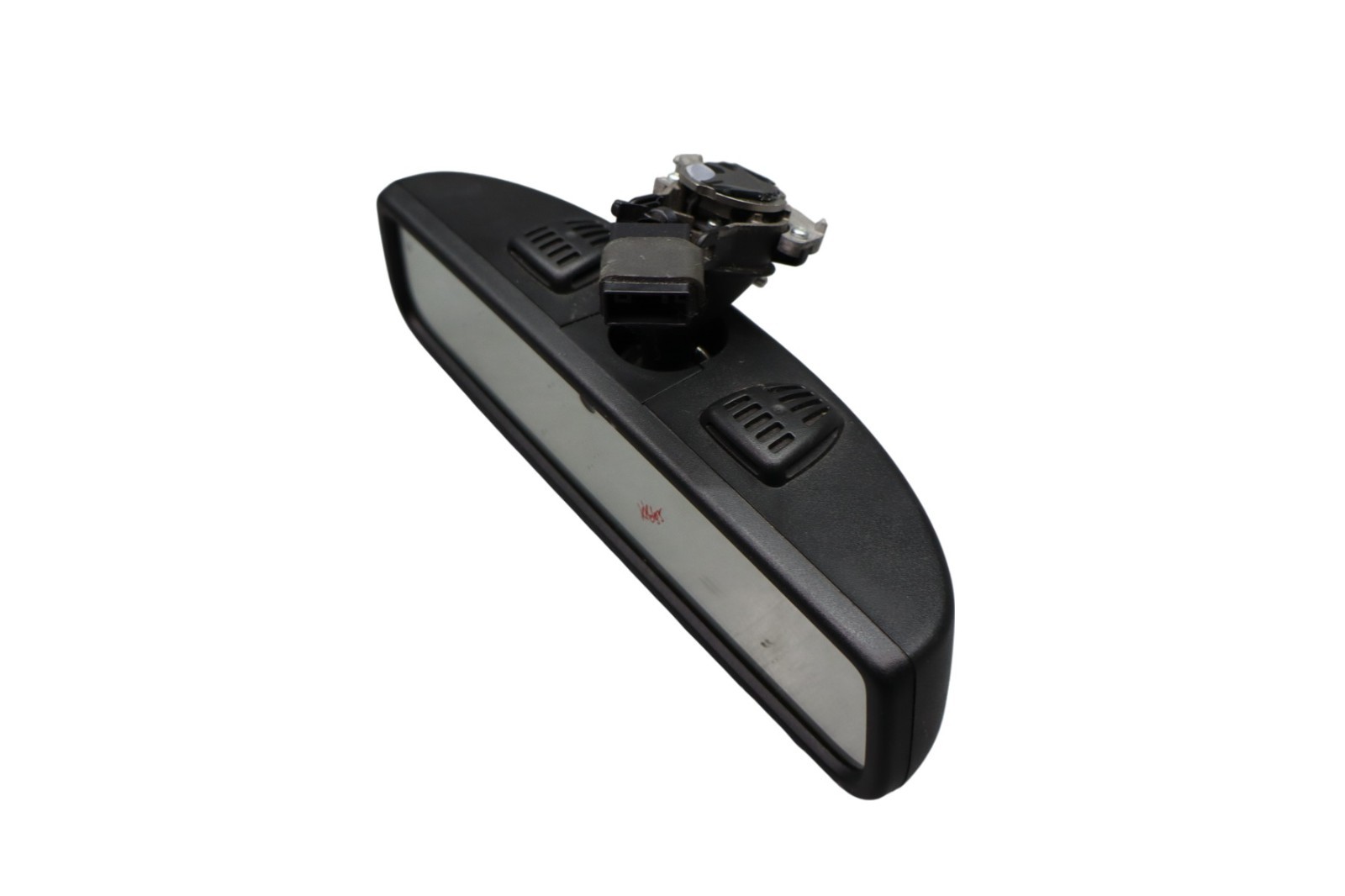 14-17 Maserati Ghibli Interior Top Upper Rear View Mirror Black 68206442 OEM