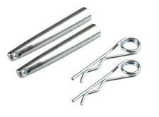 LASE Conical Coupler Pins with R-Clip - 2 SET