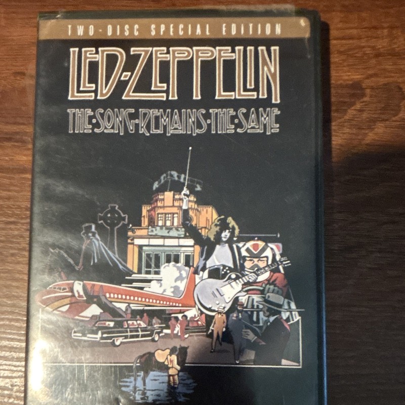 Led Zeppelin The Song Remains the Same Special Edition 2-Disc DVD Widescreen PG