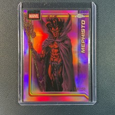 2026 Topps Chrome Marvel Mephisto #77 Pink Foil /250