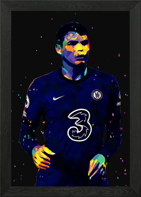 Thiago Silva Gerahmtes Wandbild Poster Leinwanddruck Bild