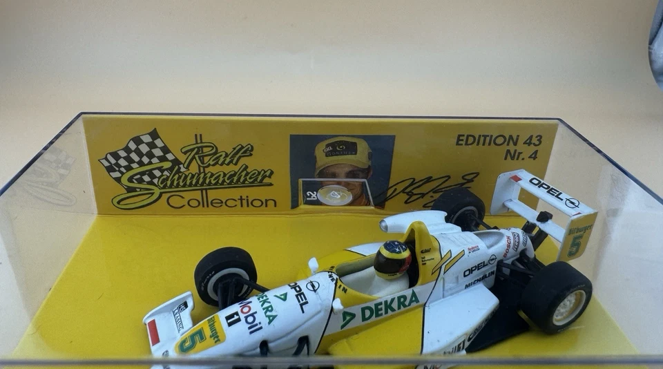 Minichamps 1/43 #5 Ralf Schumacher Dallara Opel F3 1995 German Vice-Champion - Image 3 of 4