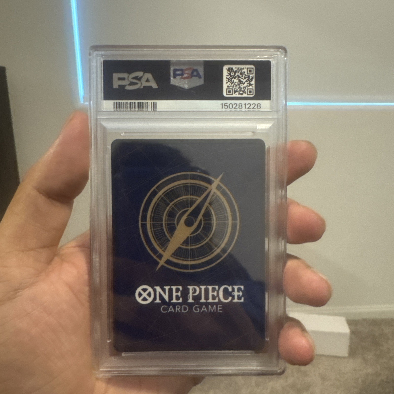 ONE PIECE 2025 BANDAI CARD GAMES FEST 25-26 MONKEY.D.LUFFY OP07-073 PSA 9 view 2