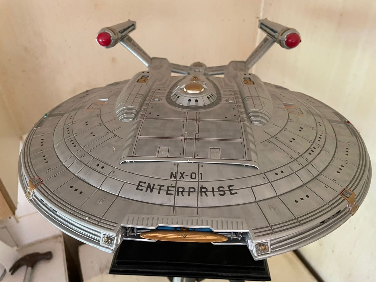 ☆海外版 1/350スケール ENTERPRISE NX-01 200ピース ポーラライツ 1