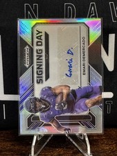 2023 Panini Prizm Draft Picks - Signing Day Emari Demercado #SD-EDE Silver Prizm