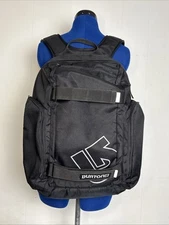Burton Metal Head Large Snowboard Black Backpack - Skateboard Hiking Bag READ