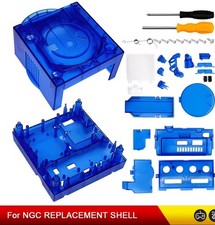 Transparent Box Replacement Case For Nintendo Gamecube Housing Shell Case